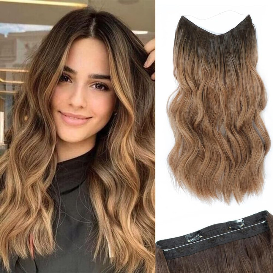 Flip In OMBRE Saten Inchis / Blond Aluna